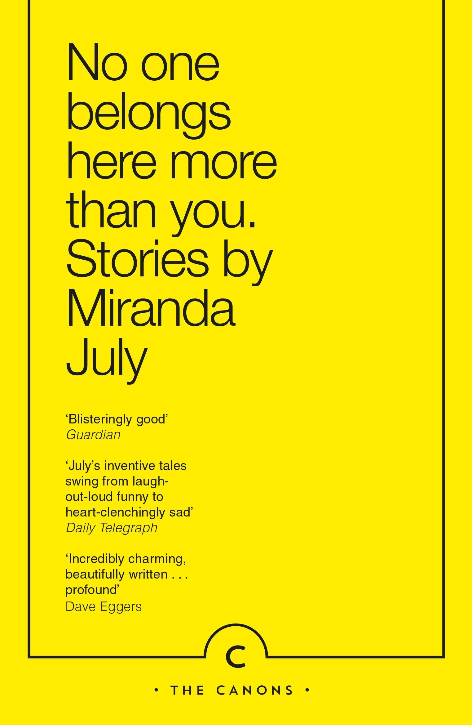 Libro: No One Belongs Here More Than You