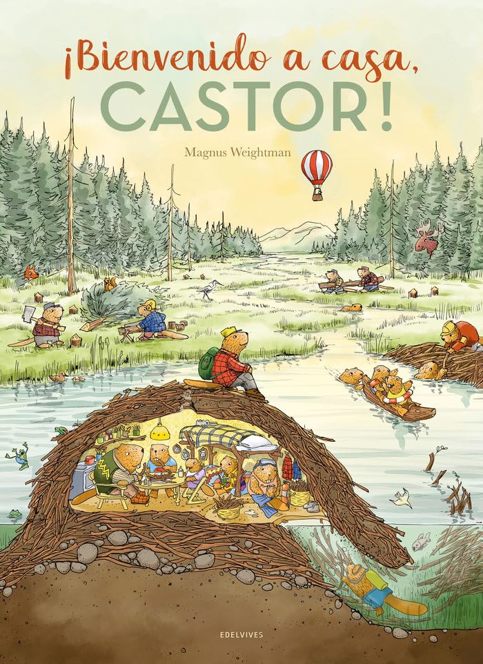 ¡Bienvenido a casa, Castor! (Álbumes ilustrados)