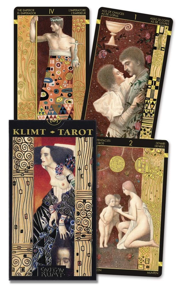 Libro: Golden Tarot of Klimt (English and Spanish Edition)