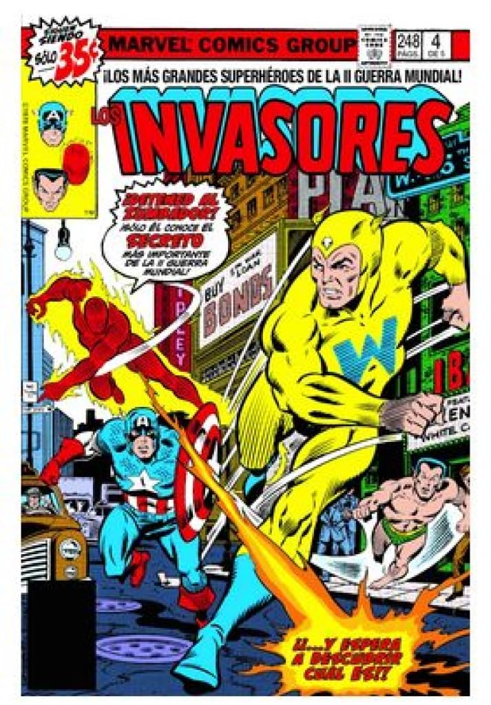 Libro: Marvel limited edition tpb los invasores 4 de 5