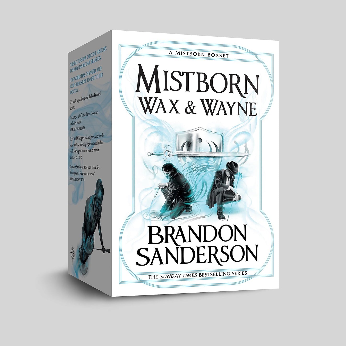 Libro: Mistborn Quartet Boxed Set: The Alloy of Law, Shadows of Self, The Bands of Mourning, The Lost Metal: 1-4 (The Mistborn Saga, 1)