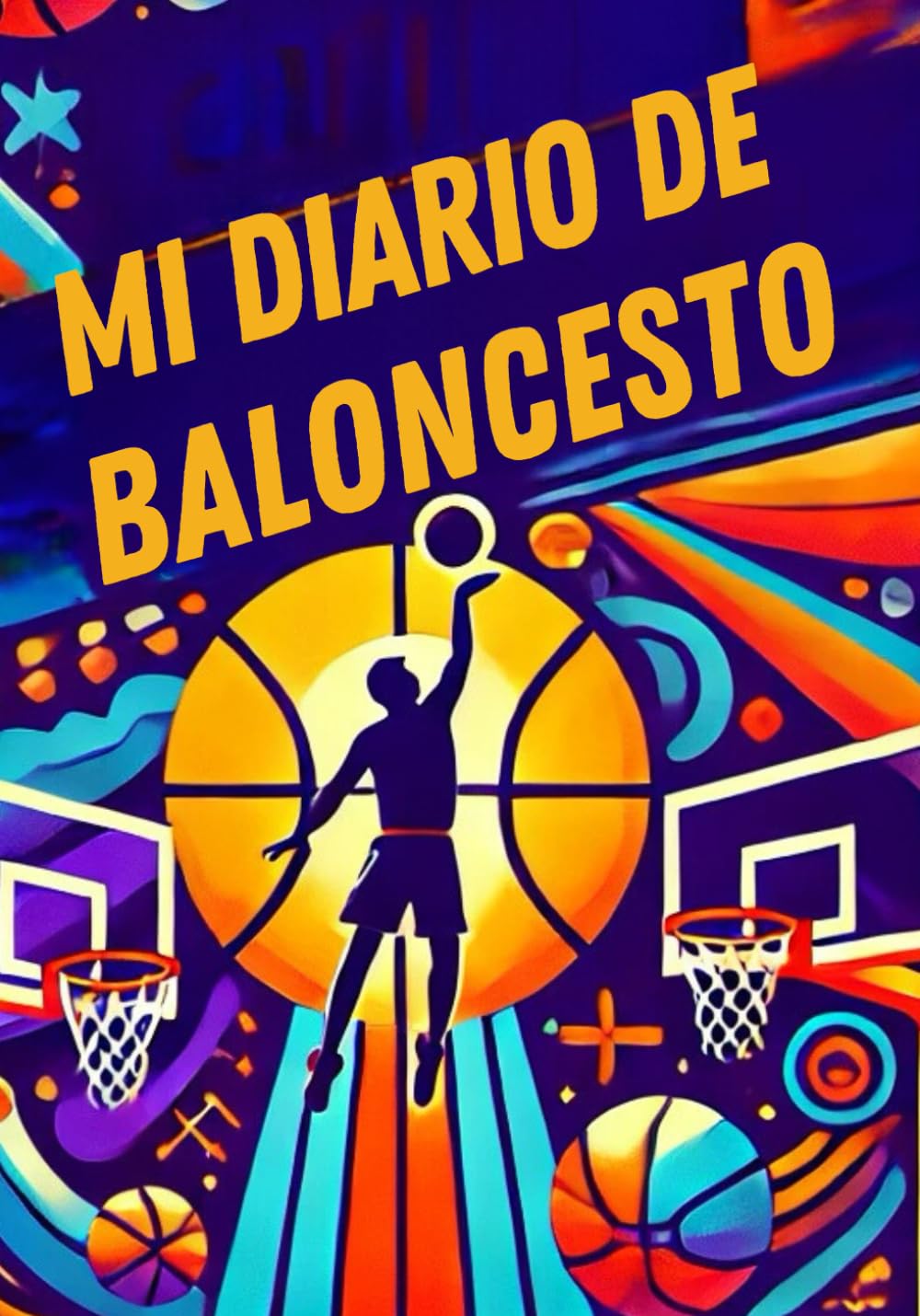 Libro: MI DIARIO DE BALONCESTO: Diario niño baloncesto, Diario personal basket niño niña, cuaderno de entrenamientos y partidos, regalo original para niño deportista (Spanish Edition)
