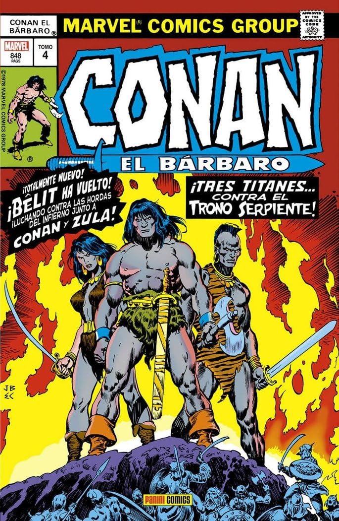 Libro: Marvel gold omnibus conan el bárbaro. la etapa marvel original 4