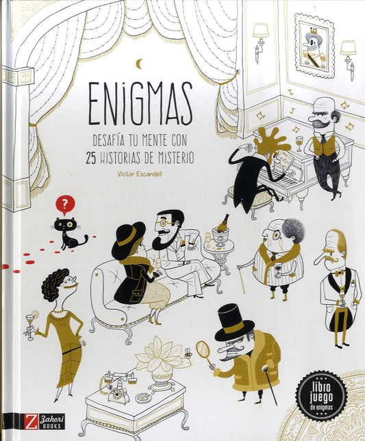 Enigmas de misterio: Desafia tu mente con 25 historias de misterio (SIN COLECCION)
