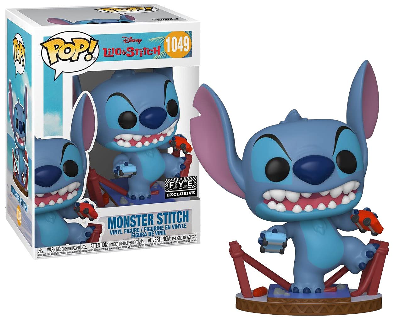 Funko Pop! Disney: Lilo & Stitch - Monster Stitch Figura (FYE Exclusivo)