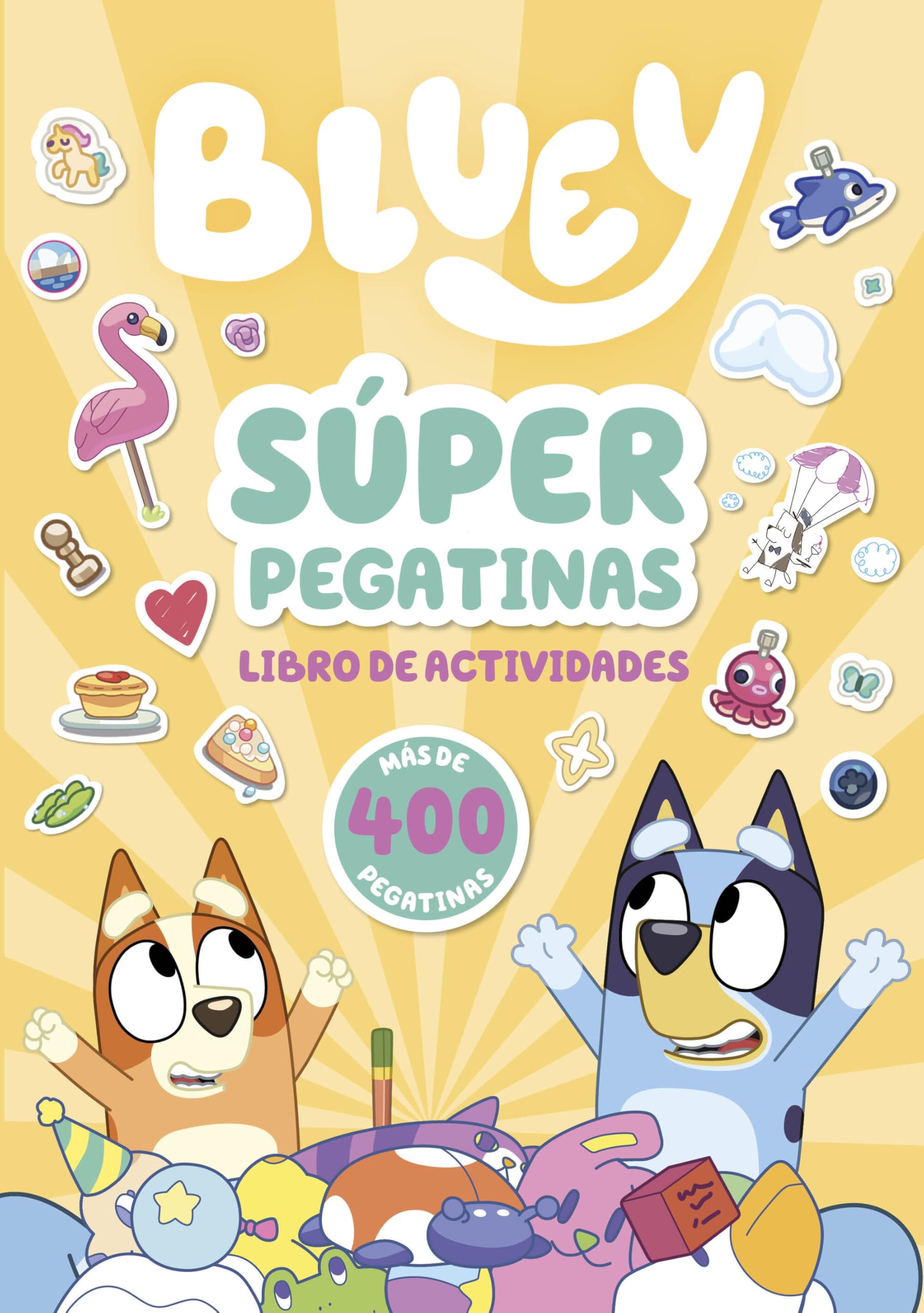 Bluey. Actividades - Súper pegatinas: ¡Más de 400 pegatinas! (Altea)