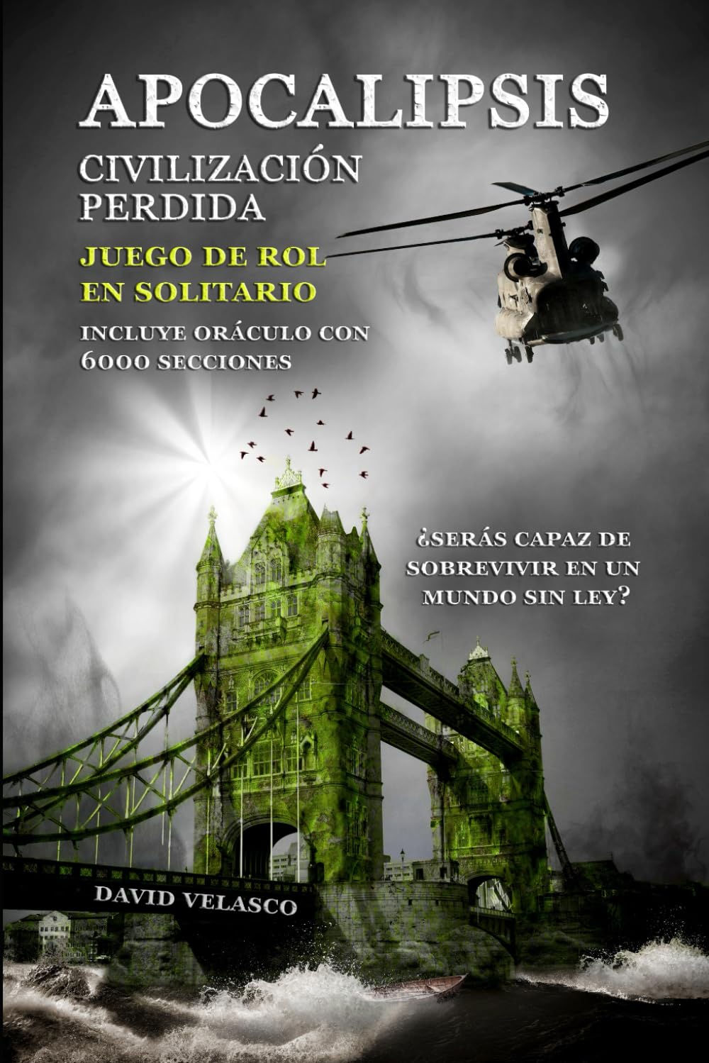 Libro: Apocalipsis: Civilización perdida. Juego de rol en solitario