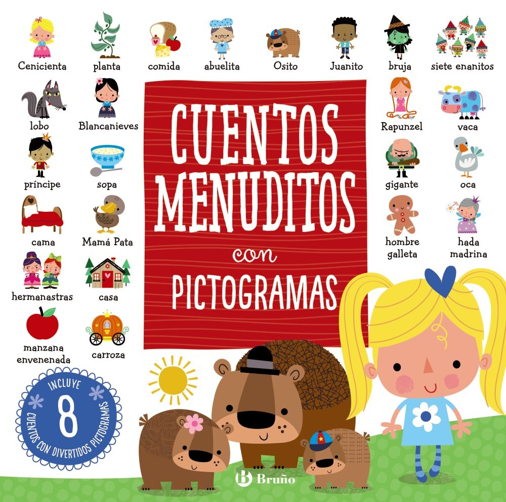 Libro: Cuentos menuditos con pictogramas (Castellano - A PARTIR DE 3 AÑOS - CUENTOS - Cuentos cortos)
