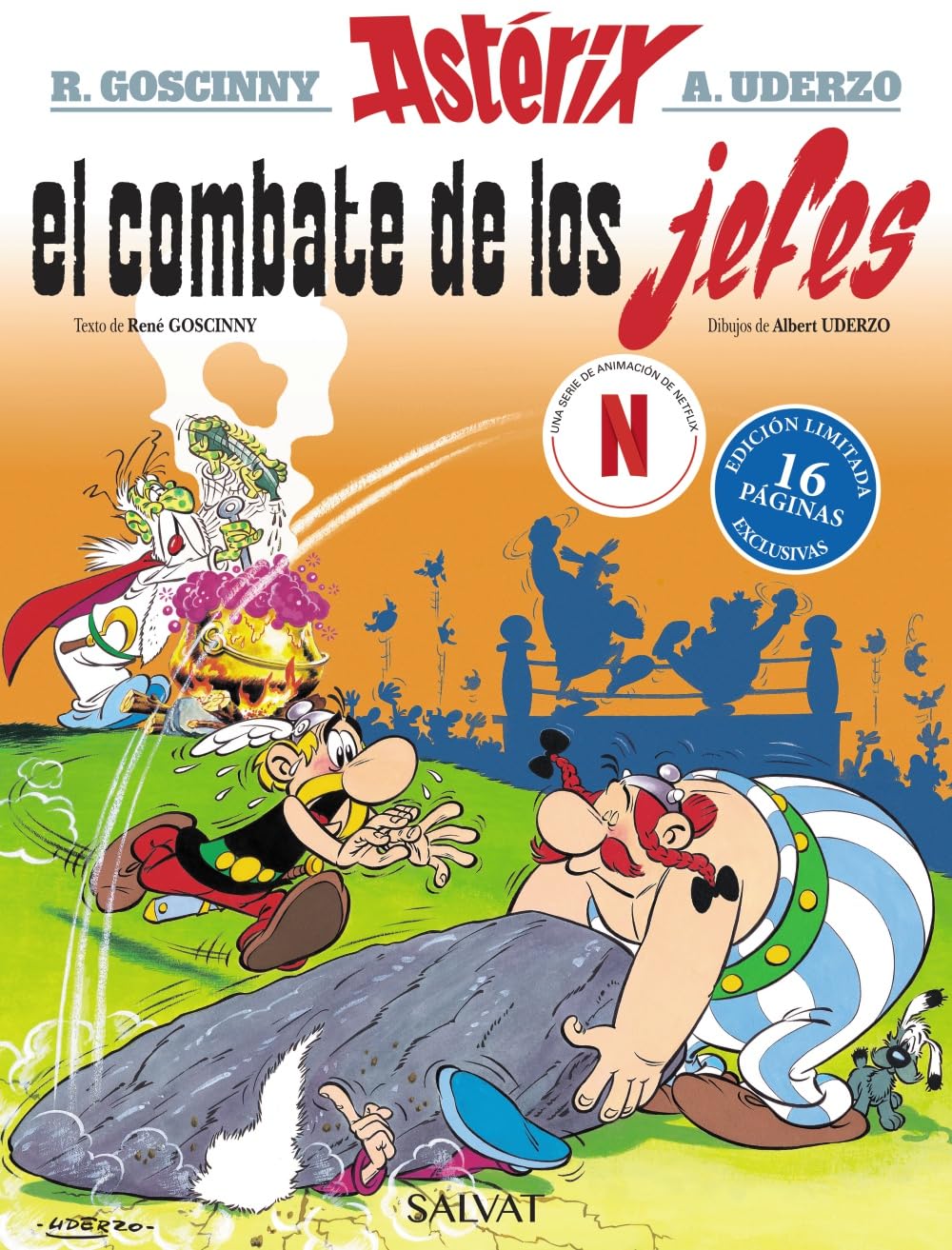 Libro: El combate de los jefes. Edición 2025 (Astérix)