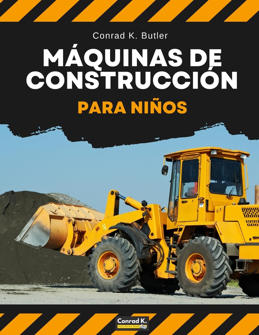 Libro: Máquinas de construcción para niños: Vehículos pesados de construcción, maquinaria en un libro infantil de obra.