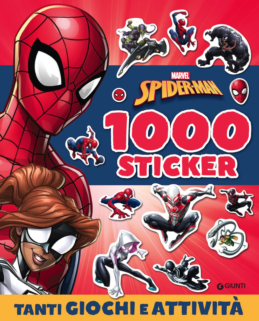 Libro: Spiderman. 1000 stickers. Tanti giochi e attività. Con adesivi. Ediz. a colori