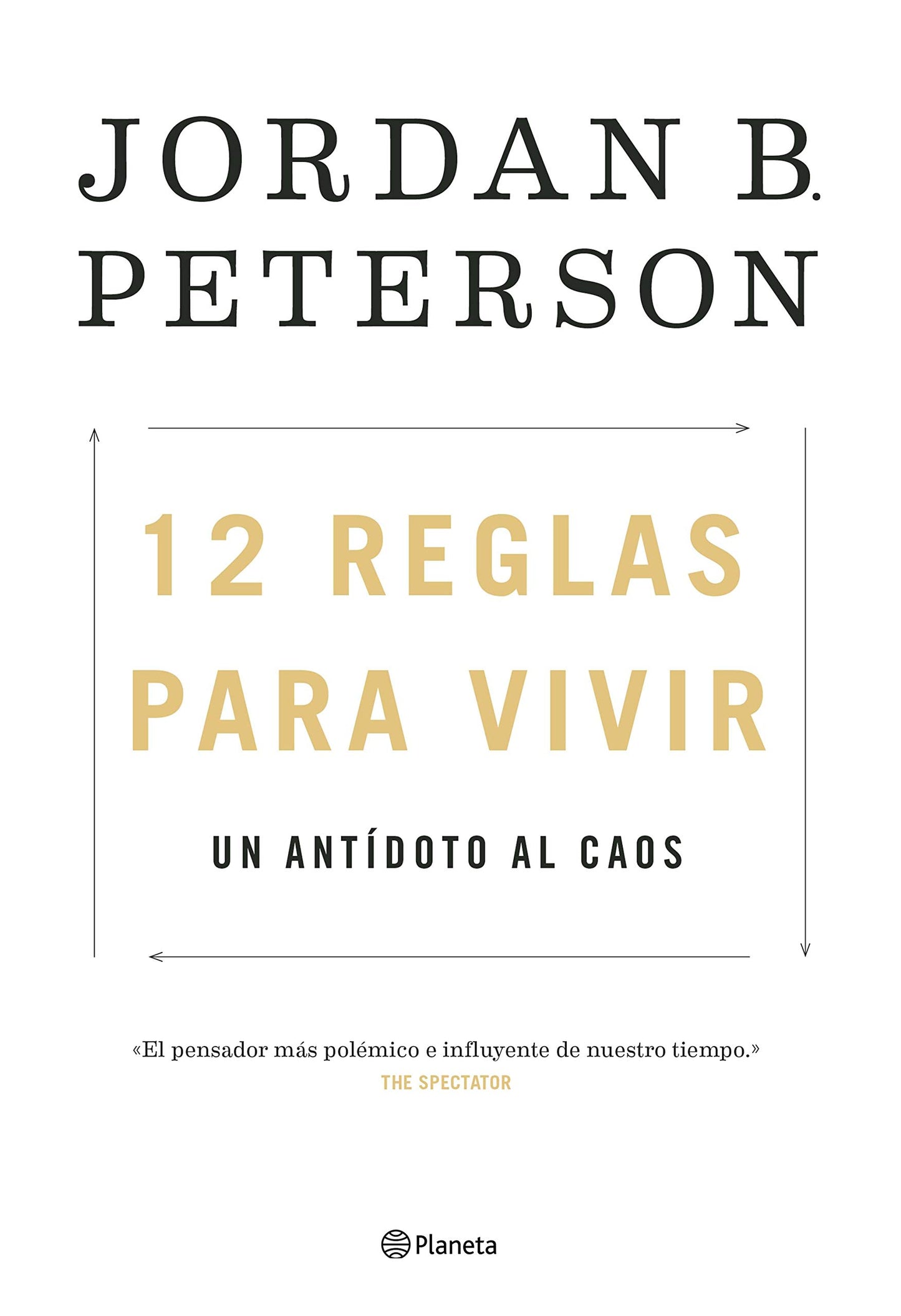Libro: 12 reglas para vivir: Un antídoto al caos (No Ficción)
