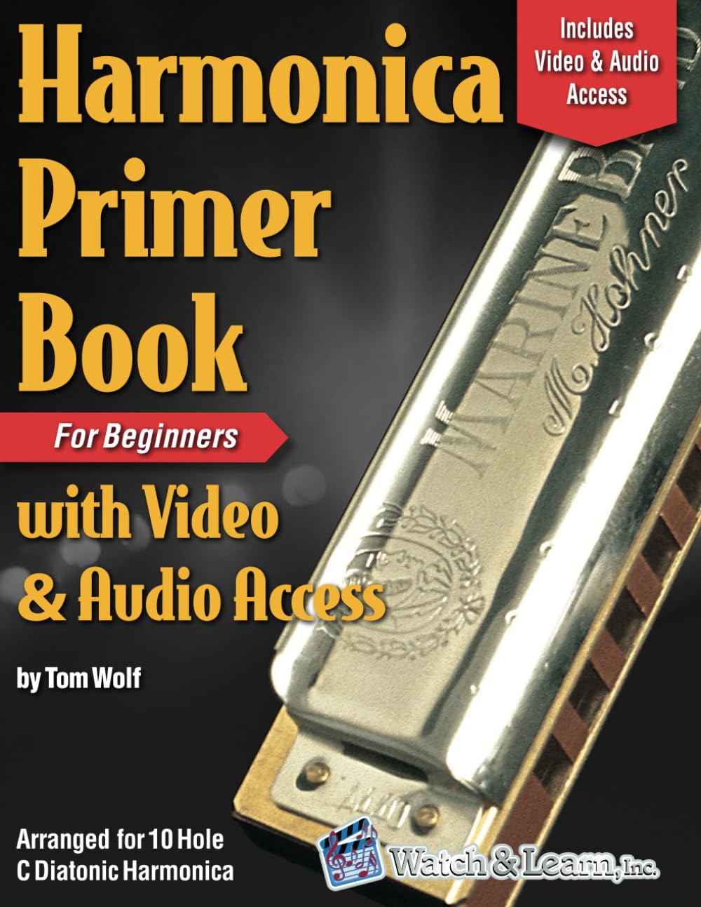 Libro: Harmonica Primer Book for Beginners with Video and Audio Access