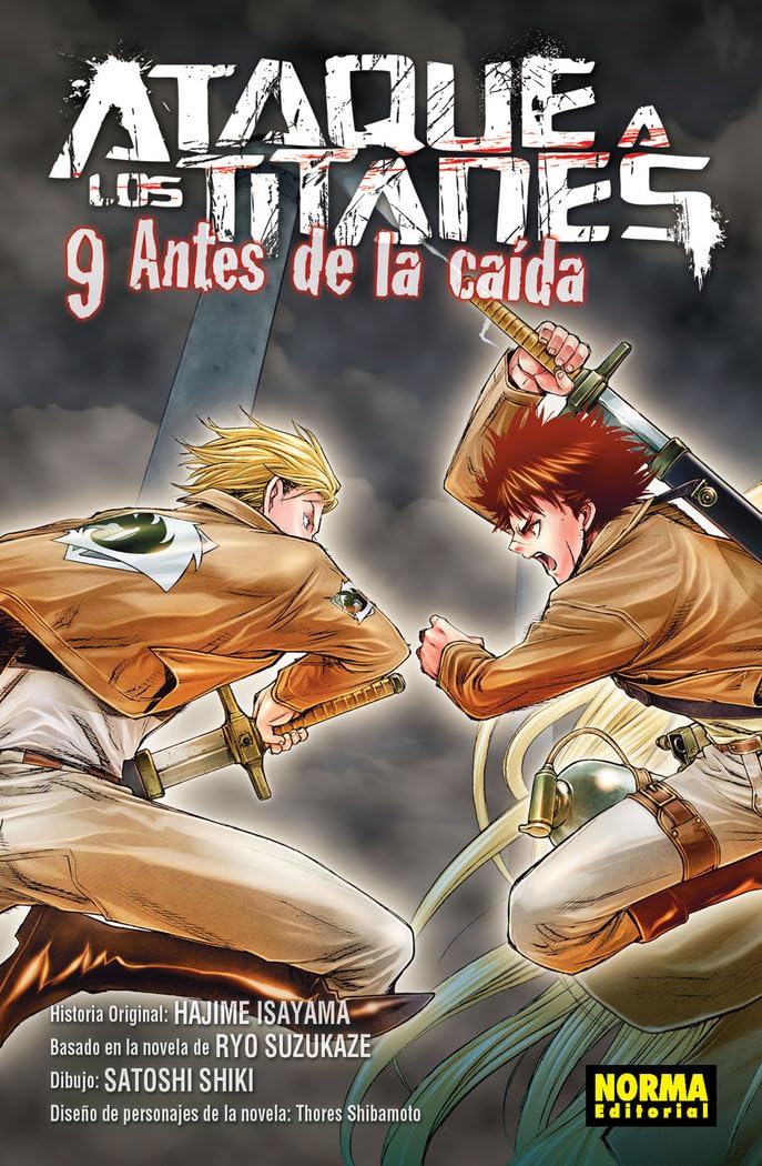 Libro: Ataque a los titanes: antes de la caída 9