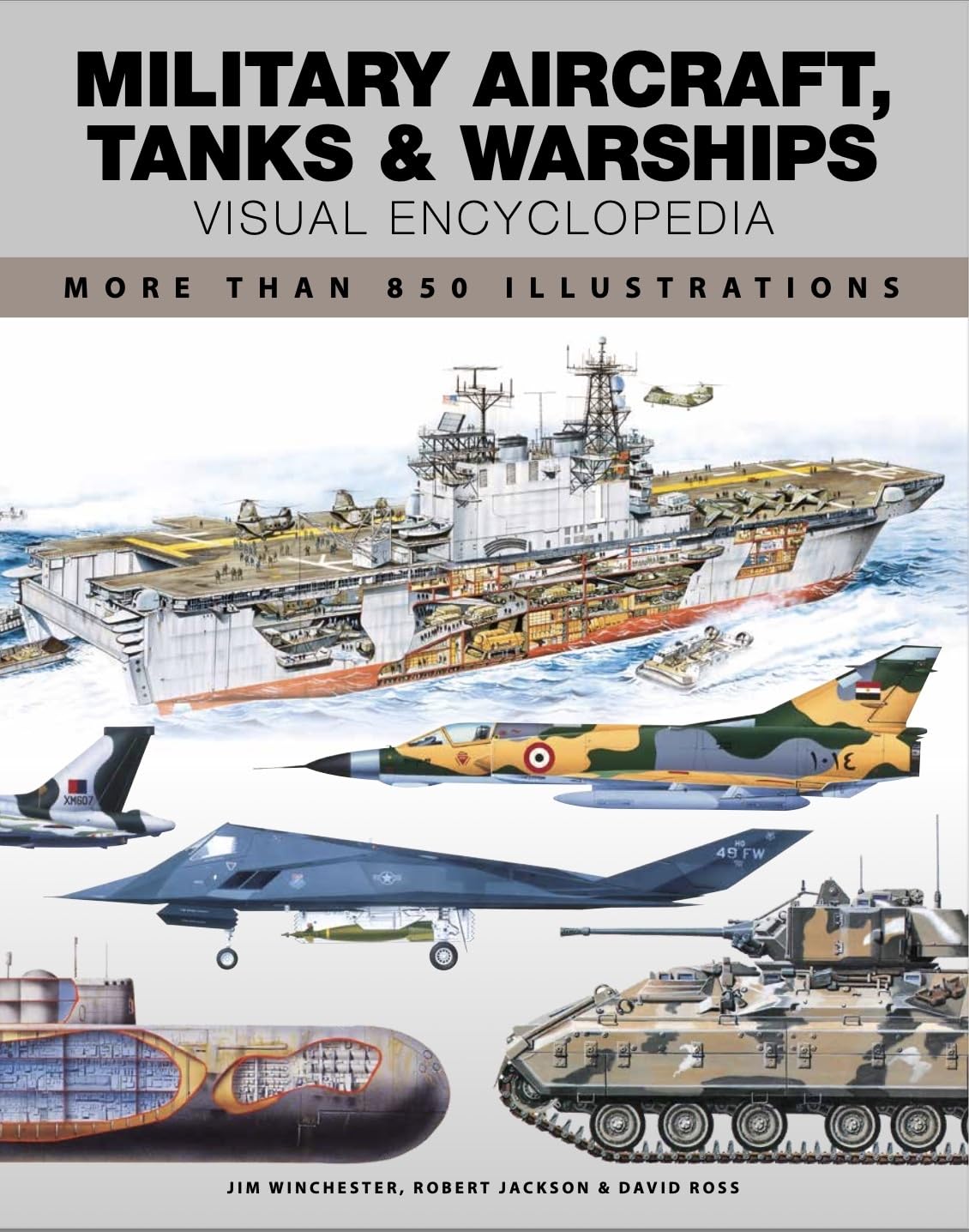 Libro: Amber Books Military Aircraft, Tanks and Warships Visual Encyclopedia More than 1000 colour illustrations (Encyclopedias).