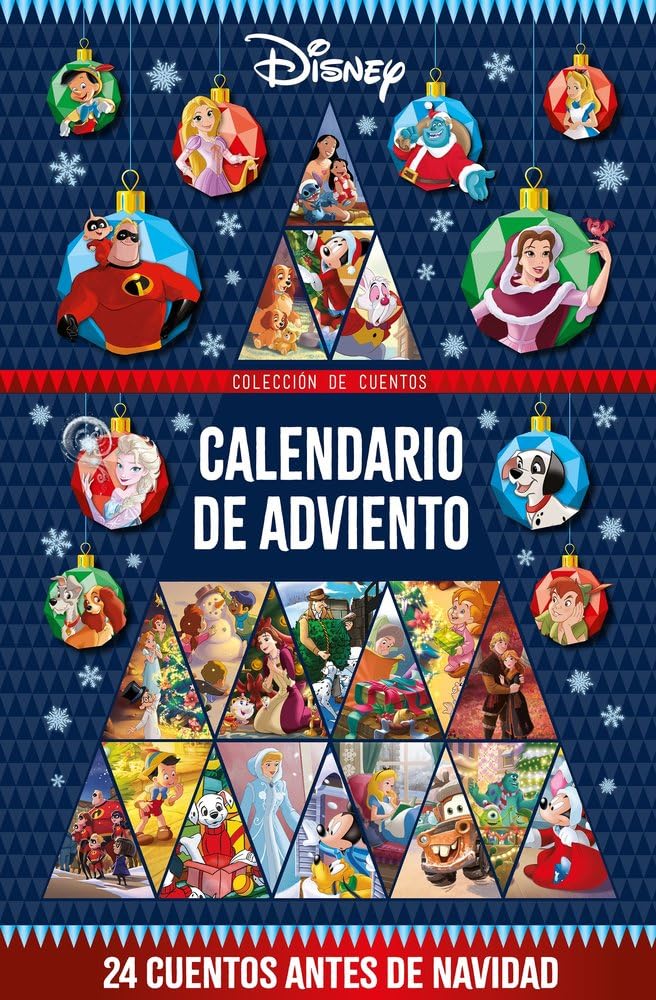 Libro: Disney. Calendario de Adviento. 24 cuentos antes de Navidad