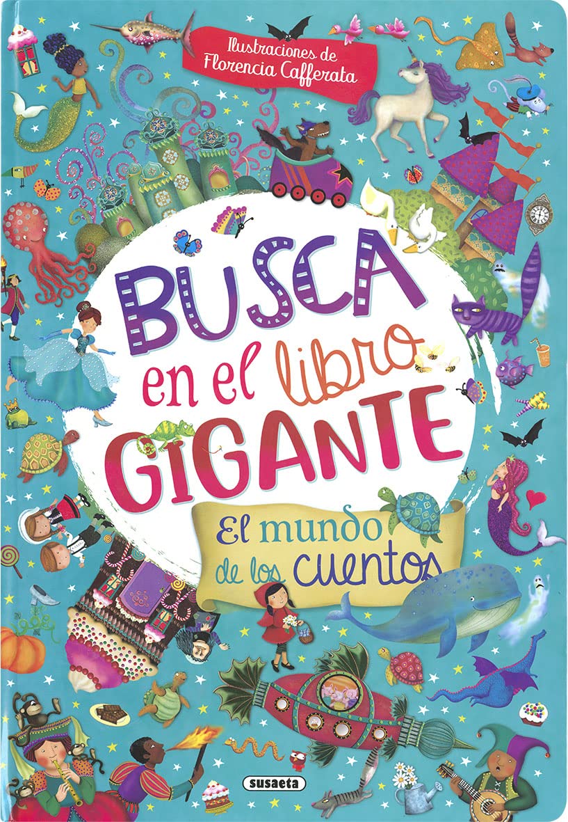 Libro: Busca en el libro gigante. El mundo de los cuentos, versión en español