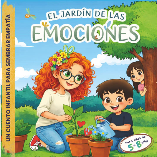 El jardín de las emociones: Primera Semilla la Empatía: Cuento de educación emocional para desarrollar empatía y habilidades sociales en niños de 5 a 8 años (Sembrando Emociones)