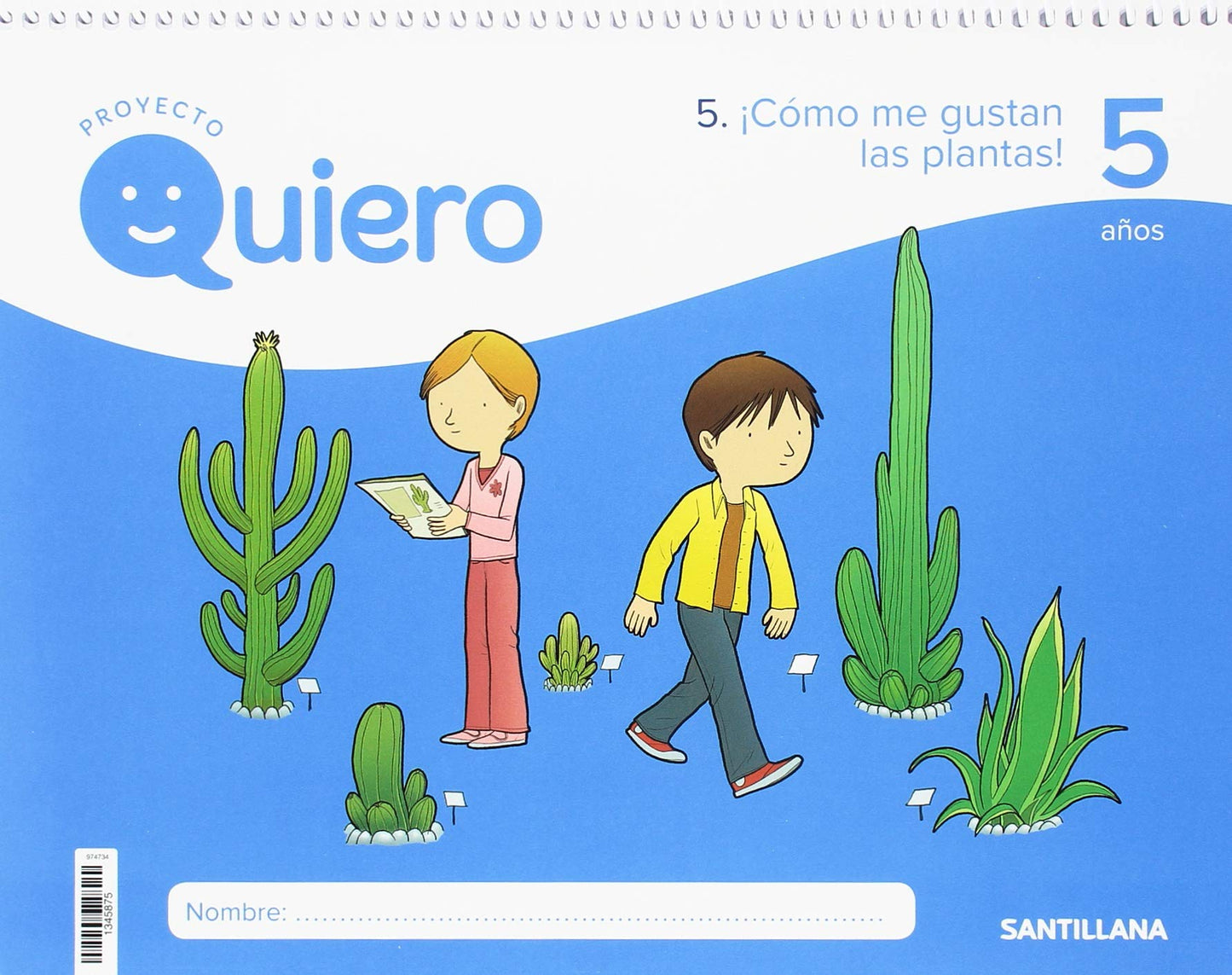 Libro: QUIERO 5 AÑOS 3 TRIM