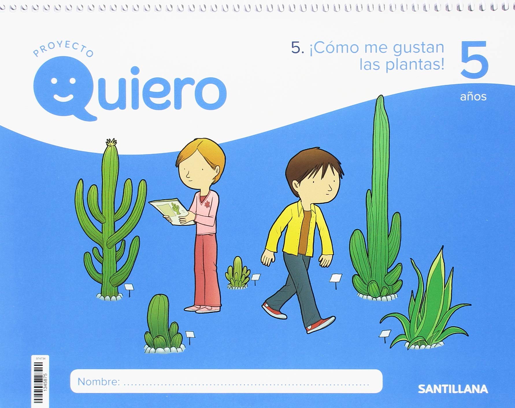 Libro: QUIERO 5 AÑOS 3 TRIM
