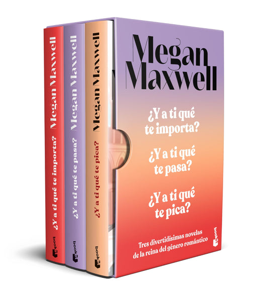 Estuche ¿A ti qué te pica? + ¿A ti qué te pasa? + ¿A ti qué te importa? (Biblioteca Megan Maxwell)