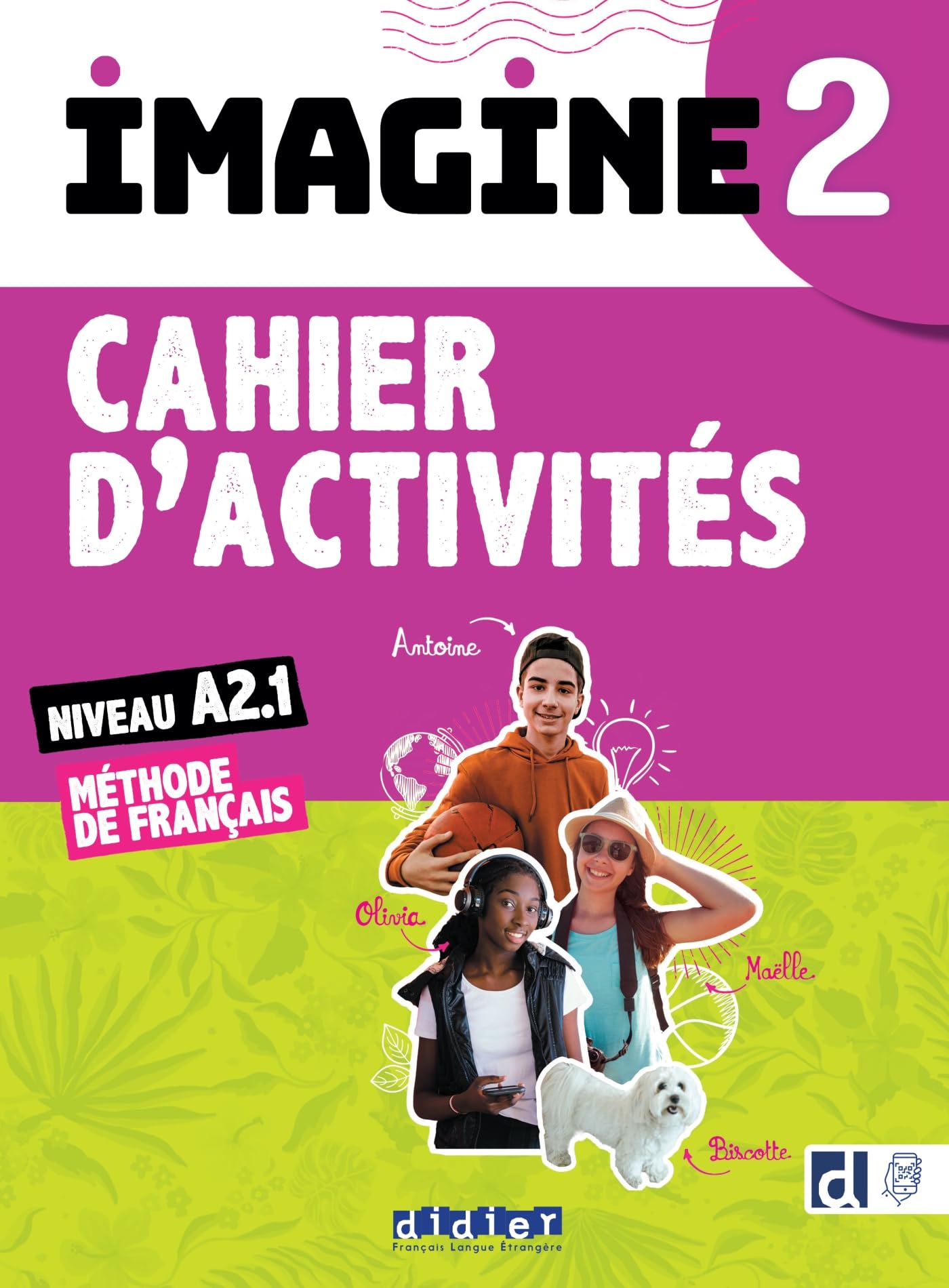 Libro: Imagine 2 Méthode de français A2.1: Cahier d'activité