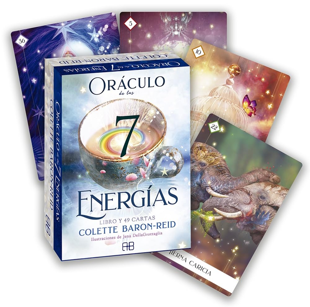Libro: Oráculo de las 7 energías: Libro y 49 cartas. (MAGIA)