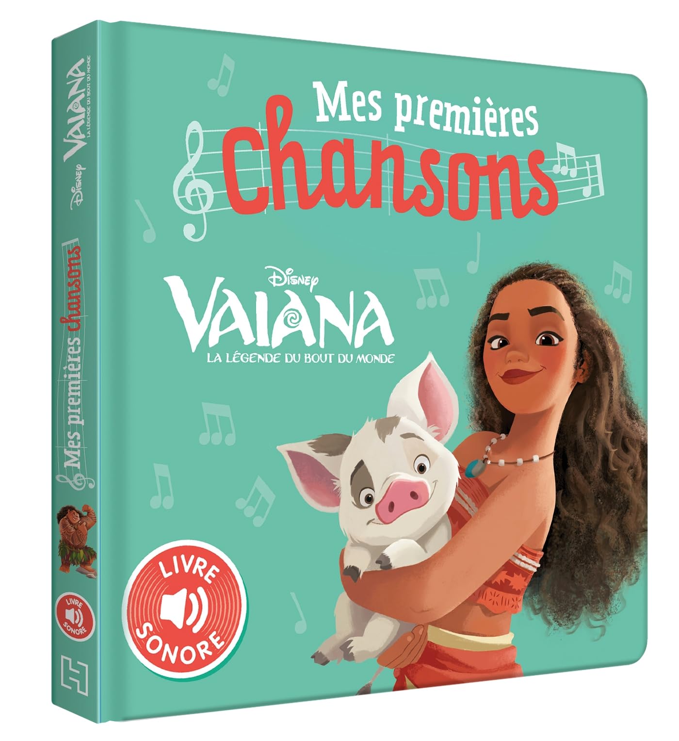 Libro: Mes premières chansons Vaiana, la légende du bout du monde