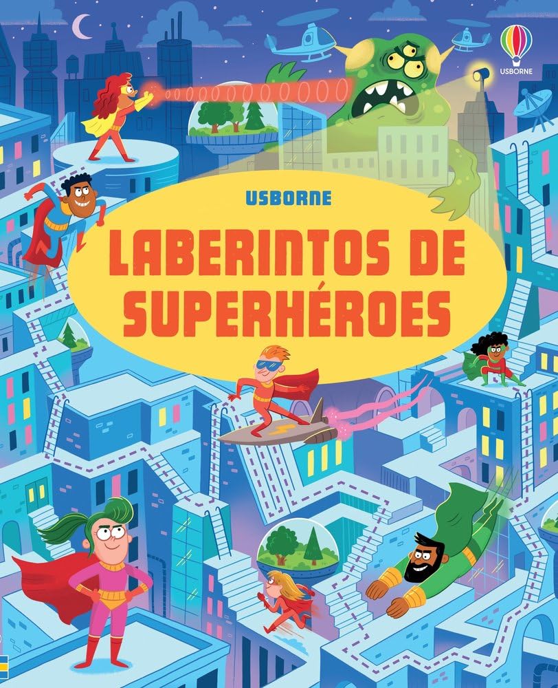 Libro: LABERINTOS DE SUPERHEROES (Laberintos divertidos)