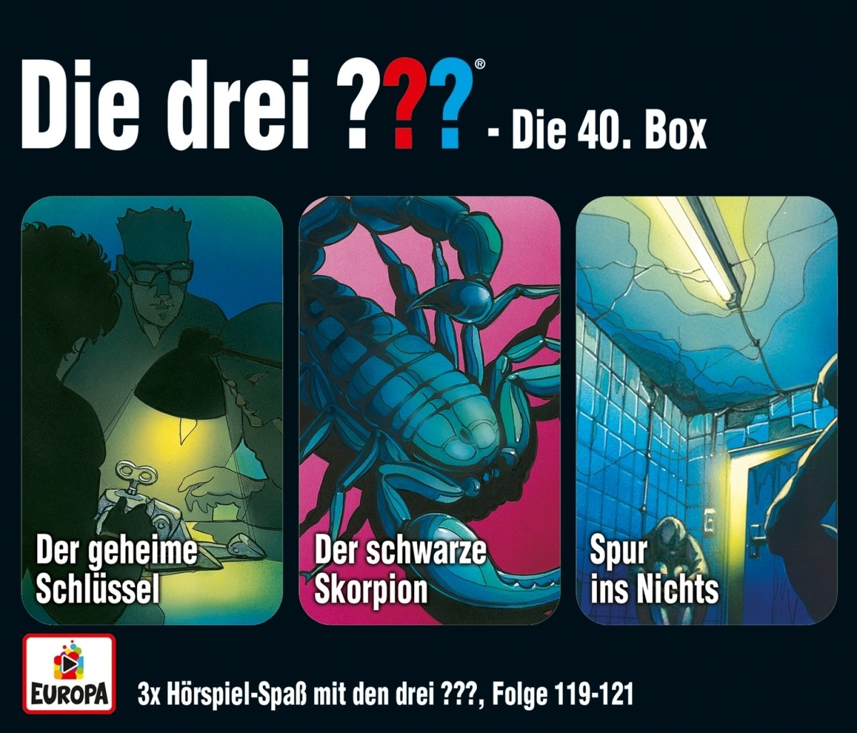 Libro: Die drei ??? - 3er Box 40 (Folgen 119, 120, 121) (Fragezeichen)