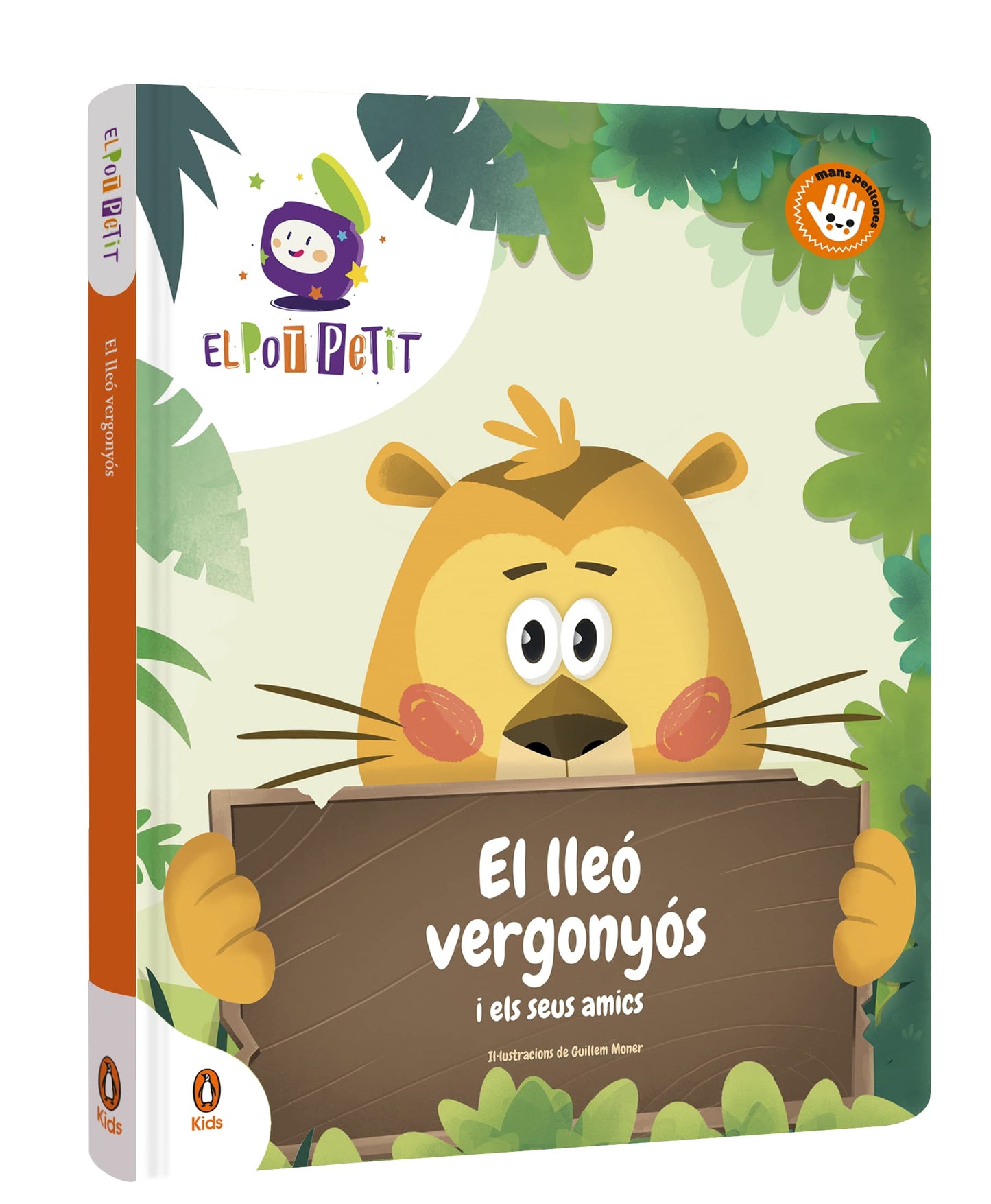Libro: El lleó vergonyós i els seus amics: Llibre de cartró (Contes que compten)