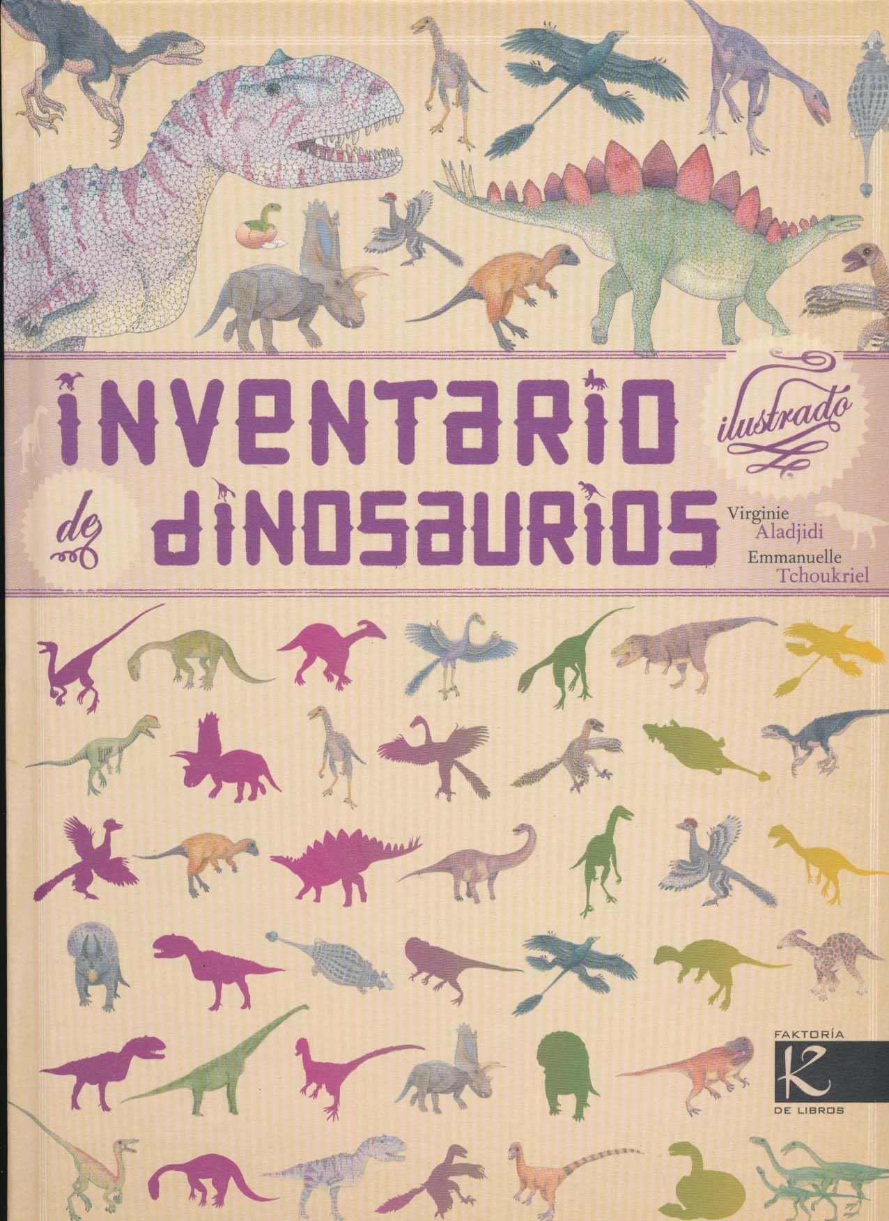Libro: Inventario ilustrado de dinosaurios (Ciencia)