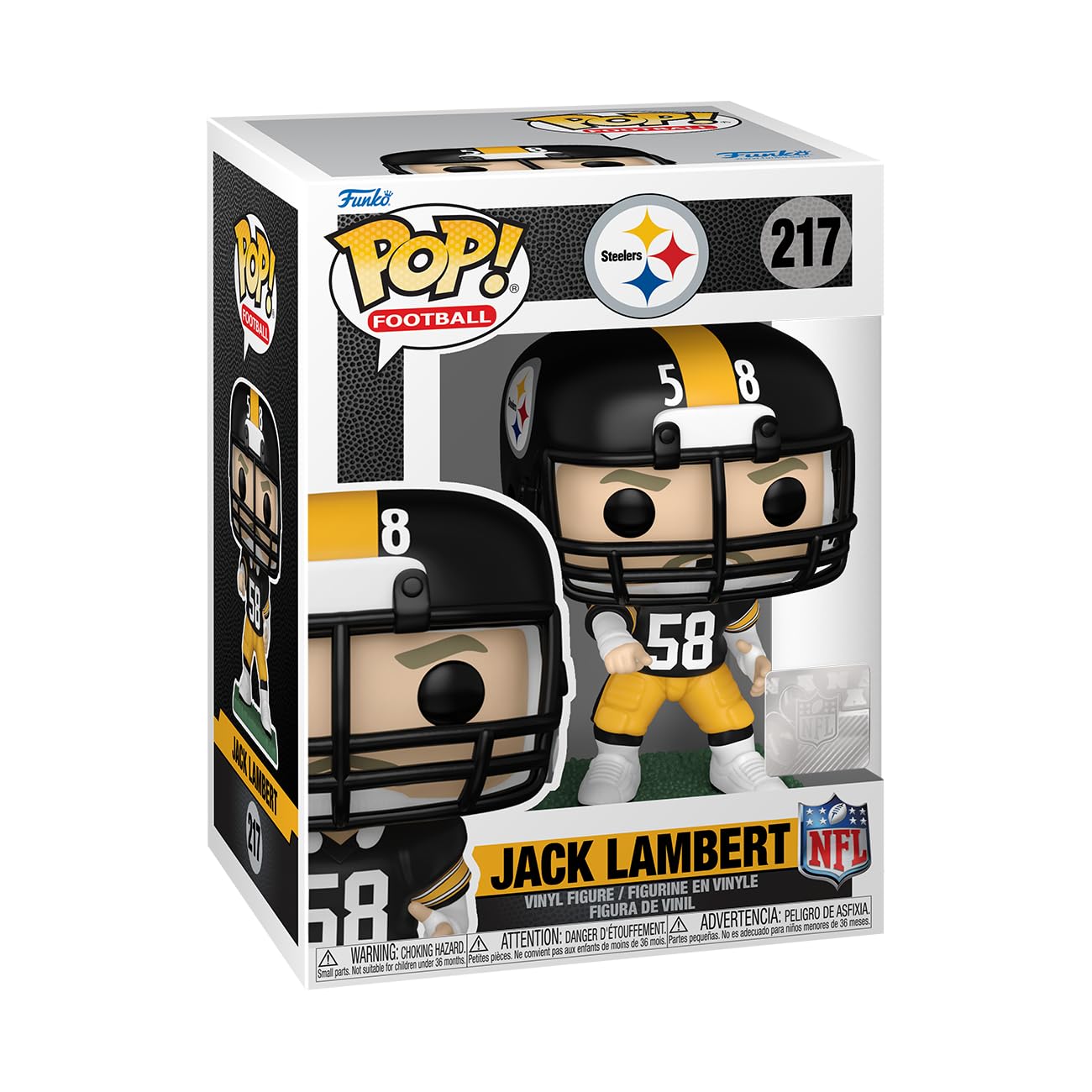 Funko Pop! NFL: Legends - Jack Lambert - (Steelers)