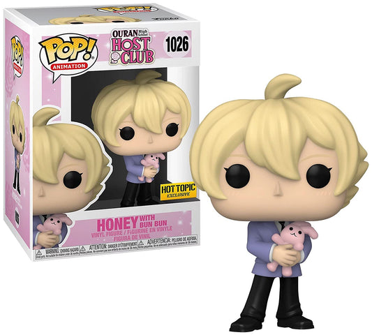Funko Ouran High School Host Club Pop! Animation Honey with Bun Bun Figura de Vinilo Hot Topic Exclusivo Multi None