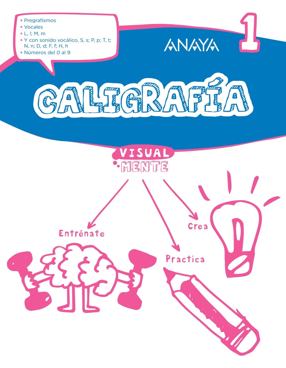 Libro: Caligrafía 1.
