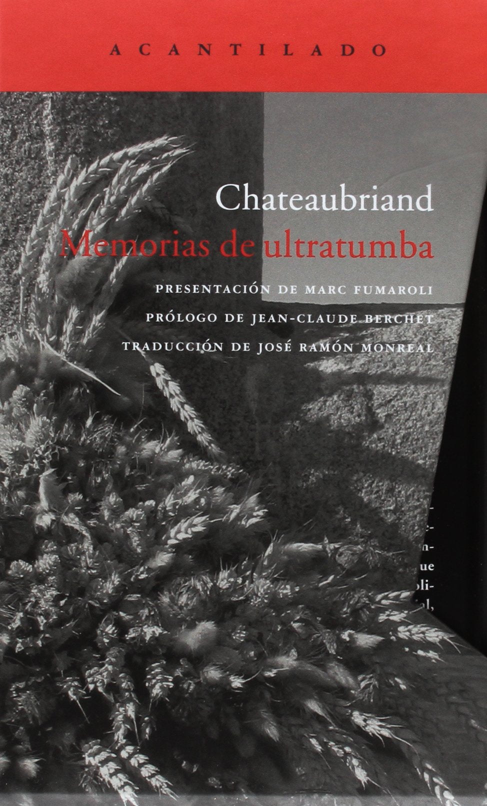 Libro: Memorias de ultratumba (Spanish Edition)