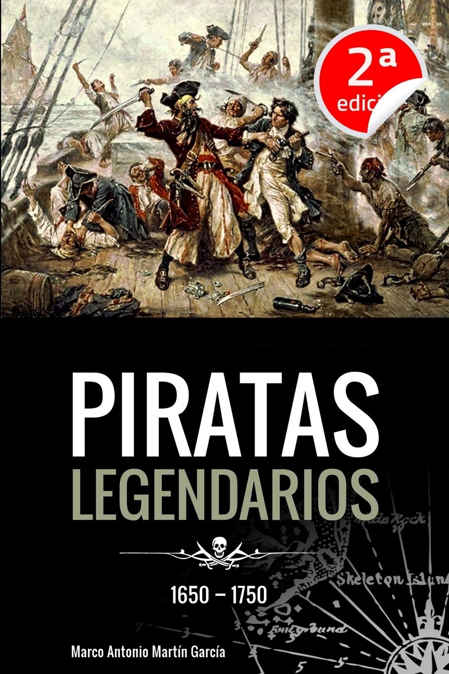 Libro: Piratas Legendarios, 1650-1750