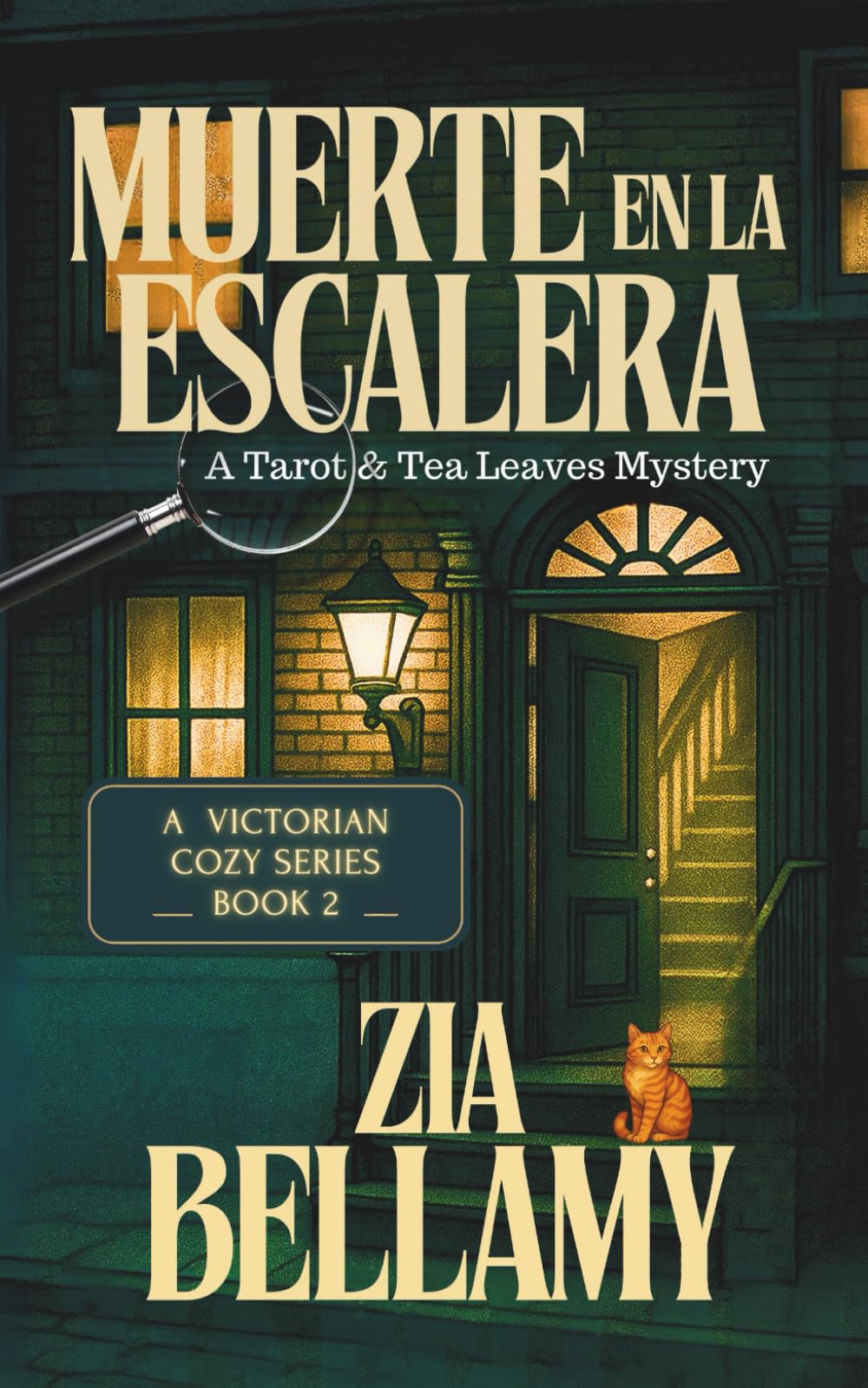 Libro: Muerte en la Escalera: Un misterio acogedor victoriano con elementos paranormales (Misterios de Tarot y Hojas de Té - Spain) (Spanish Edition)