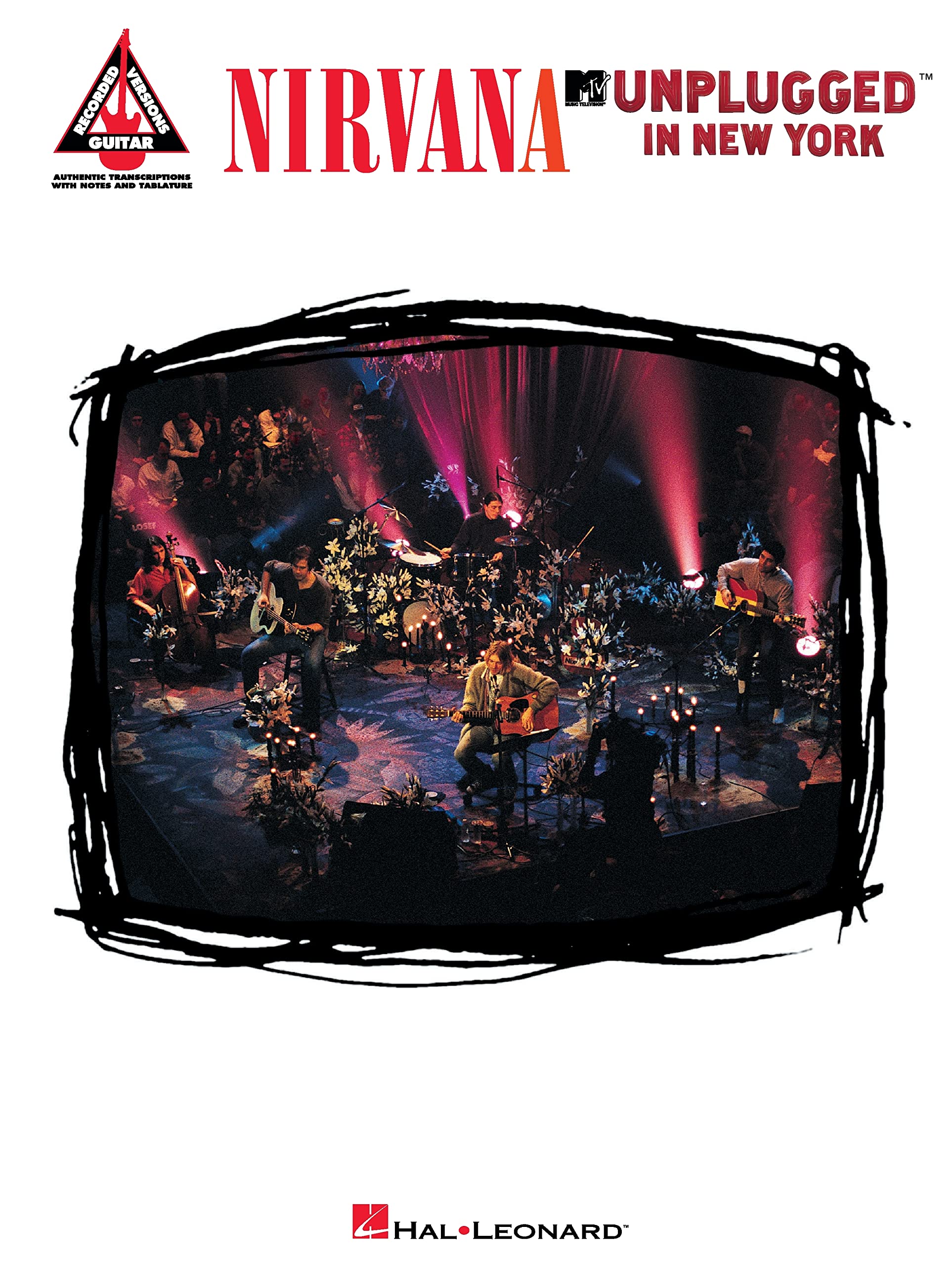 Libro: Nirvana - unplugged in new york - guitar recorded version: Tab (Guitar School)