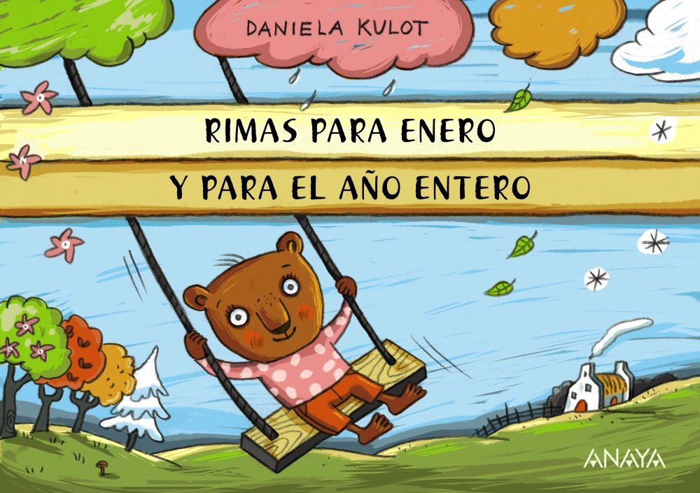 Libro: Rimas para enero y para el año entero (PRIMEROS LECTORES - Hoja de cartón)