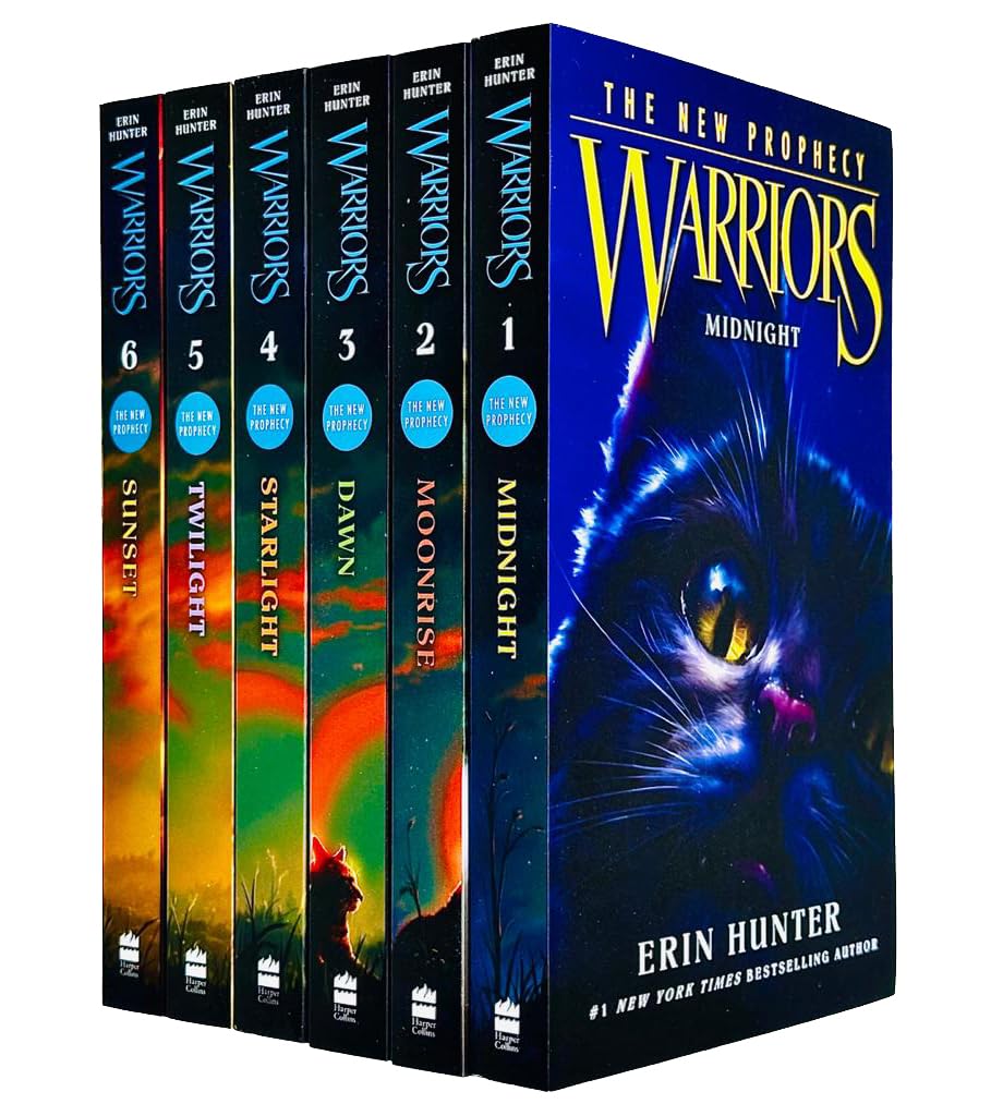 Libro: Warrior Cats Series 2: The New Prophecy by Erin Hunter 6 Books Set (Midnight, Moonrise, Dawn, Starlight, Twilight, Sunset) by Erin Hunter (2012-06-06)
