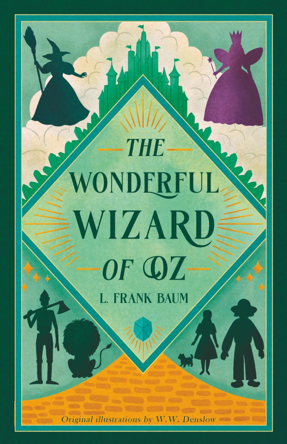 Libro: The Wonderful Wizard of Oz (Illustrated): Classic Edition with Original Illustrations