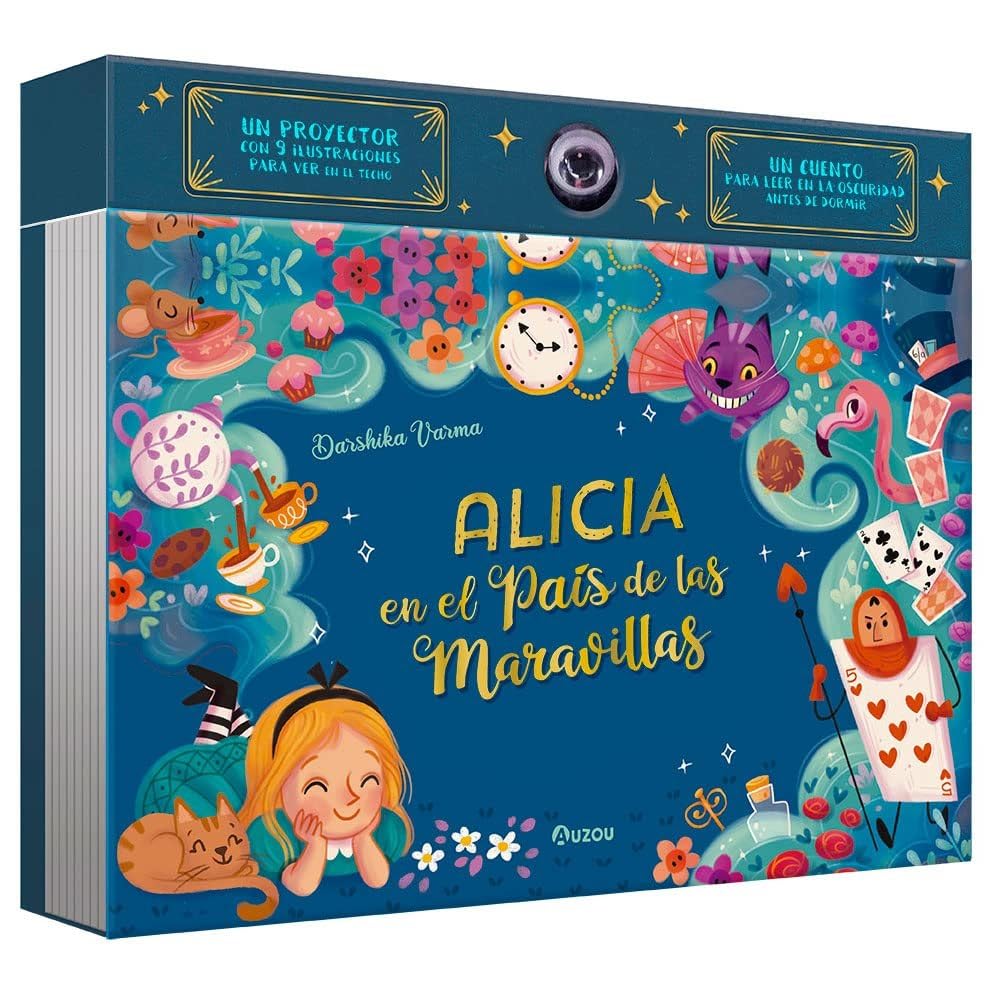 Libro: Alicia en el País de las Maravillas. Libro proyector