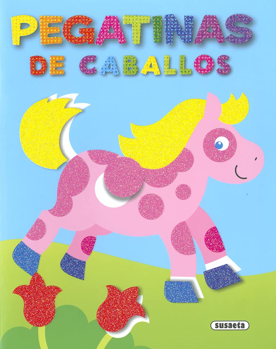 Libro: Pegatinas de caballos 1 (Pegatinas faciles)