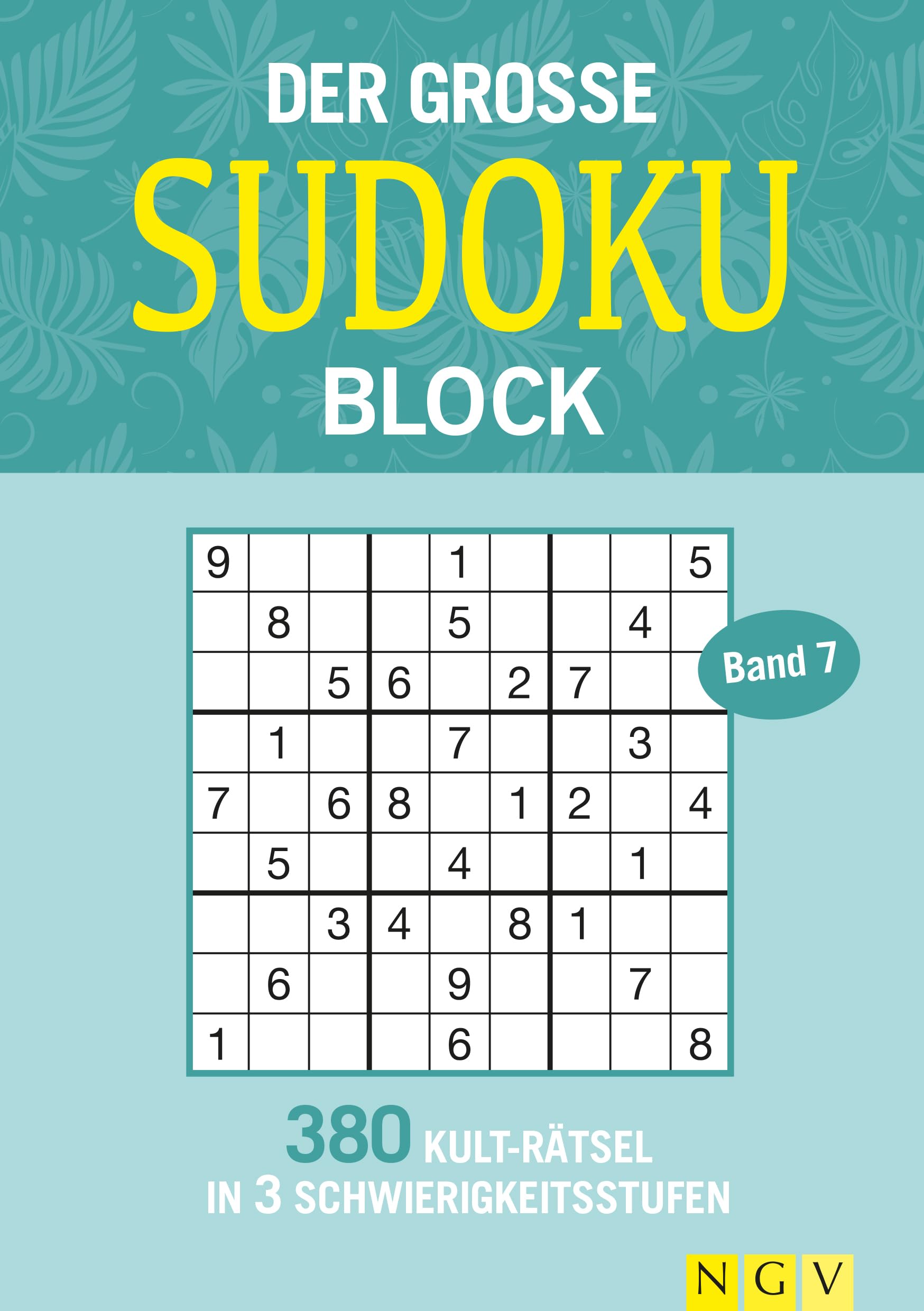 Libro: Der große Sudoku Block Band 7: 380 Sudoku-Rätsel für Erwachsene in 3 Schwierigkeitsstufen