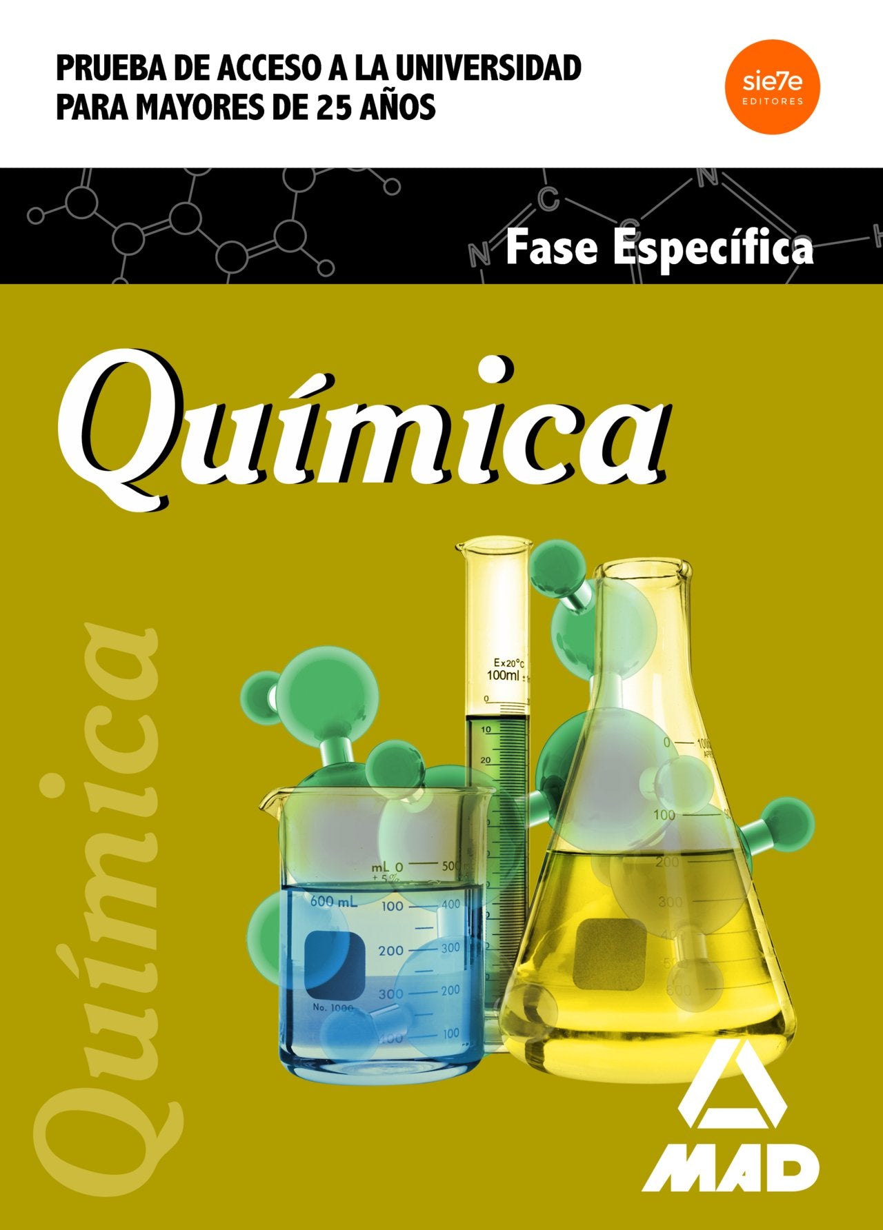 Libro: Química Prueba de acceso a la Universidad para Mayores de 25 años