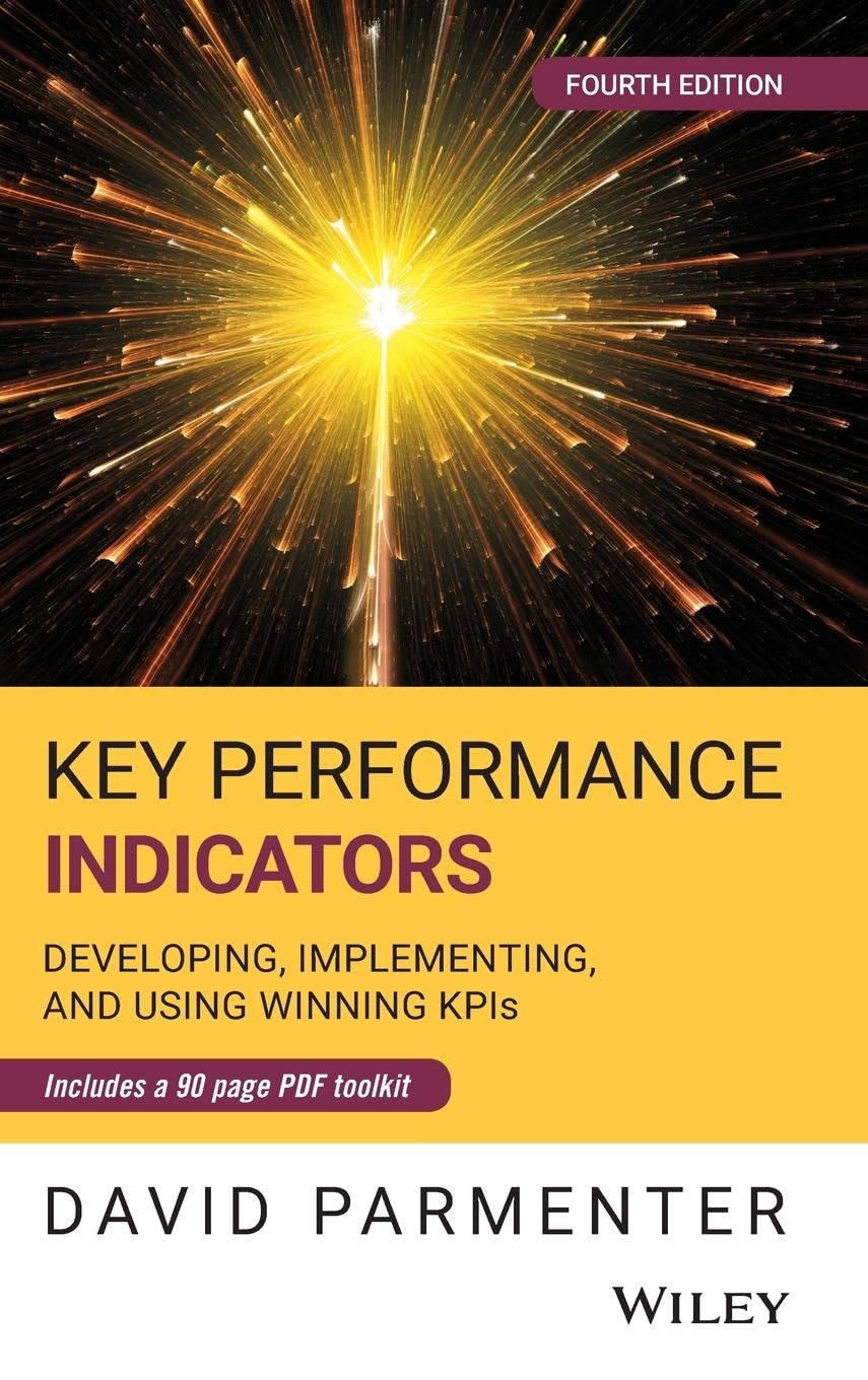 Libro: Key Performance Indicators: Developing, Implementing, and Using Winning KPIs