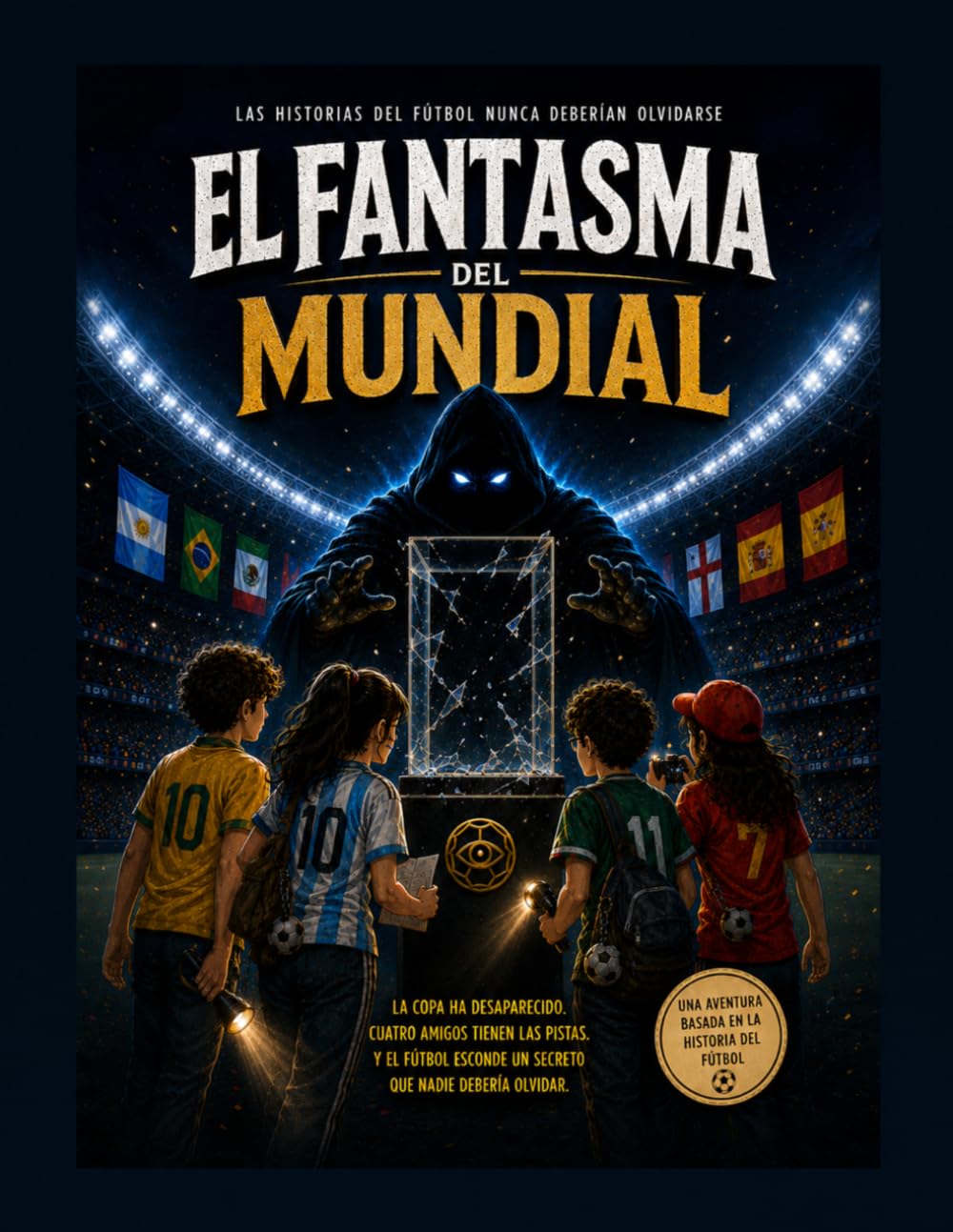 Libro: El Fantasma del Mundial: Una aventura basada en la historia del fútbol: Libro de misterio, fútbol y valores para niños de 8 a 12 años (Spanish Edition)