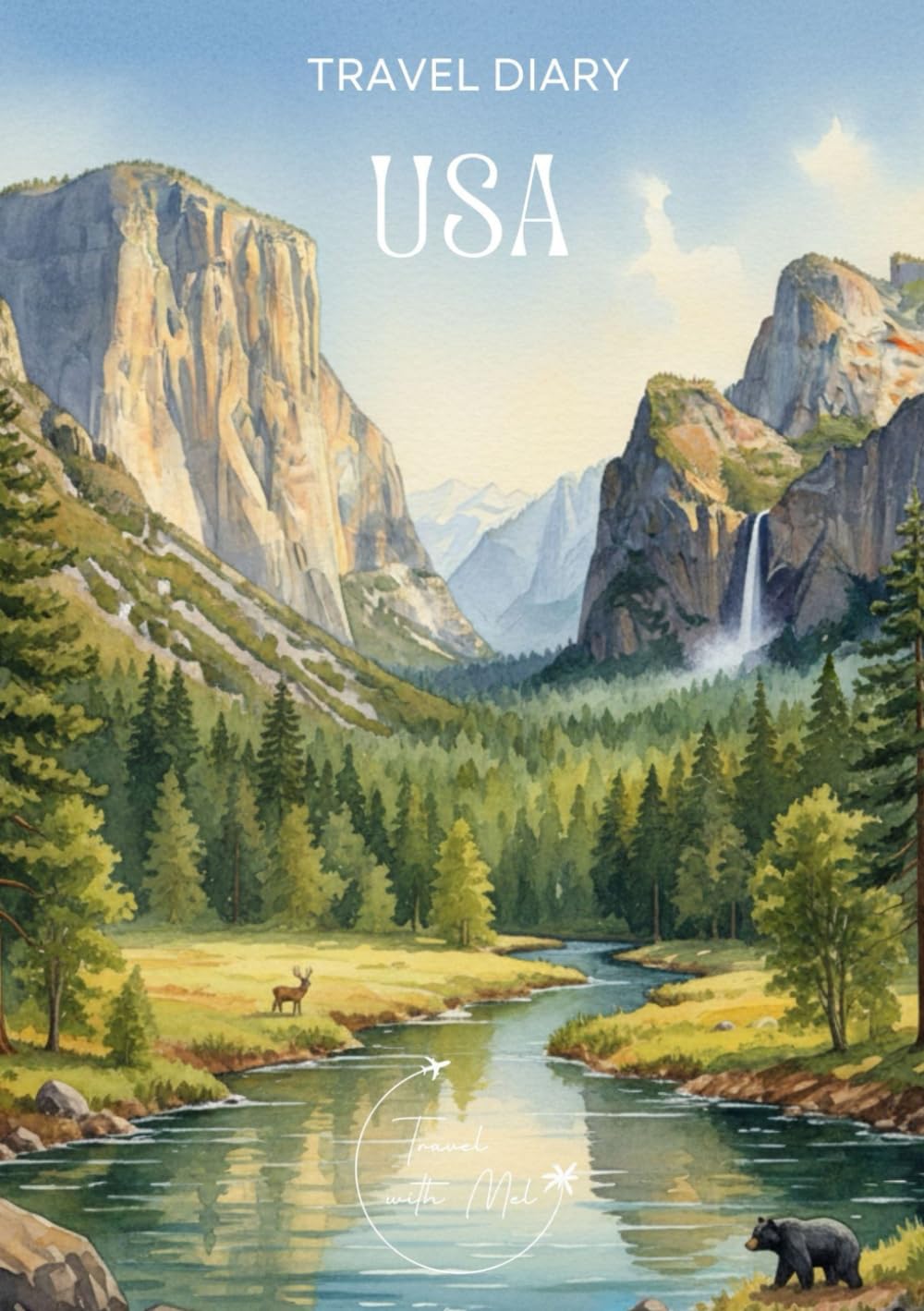Libro: USA Travel Diary: Travel Journal National Parks – Plan Your Trip to the USA. Notebook to Preserve Unforgettable Travel Memories and Highlights – 3 months edition