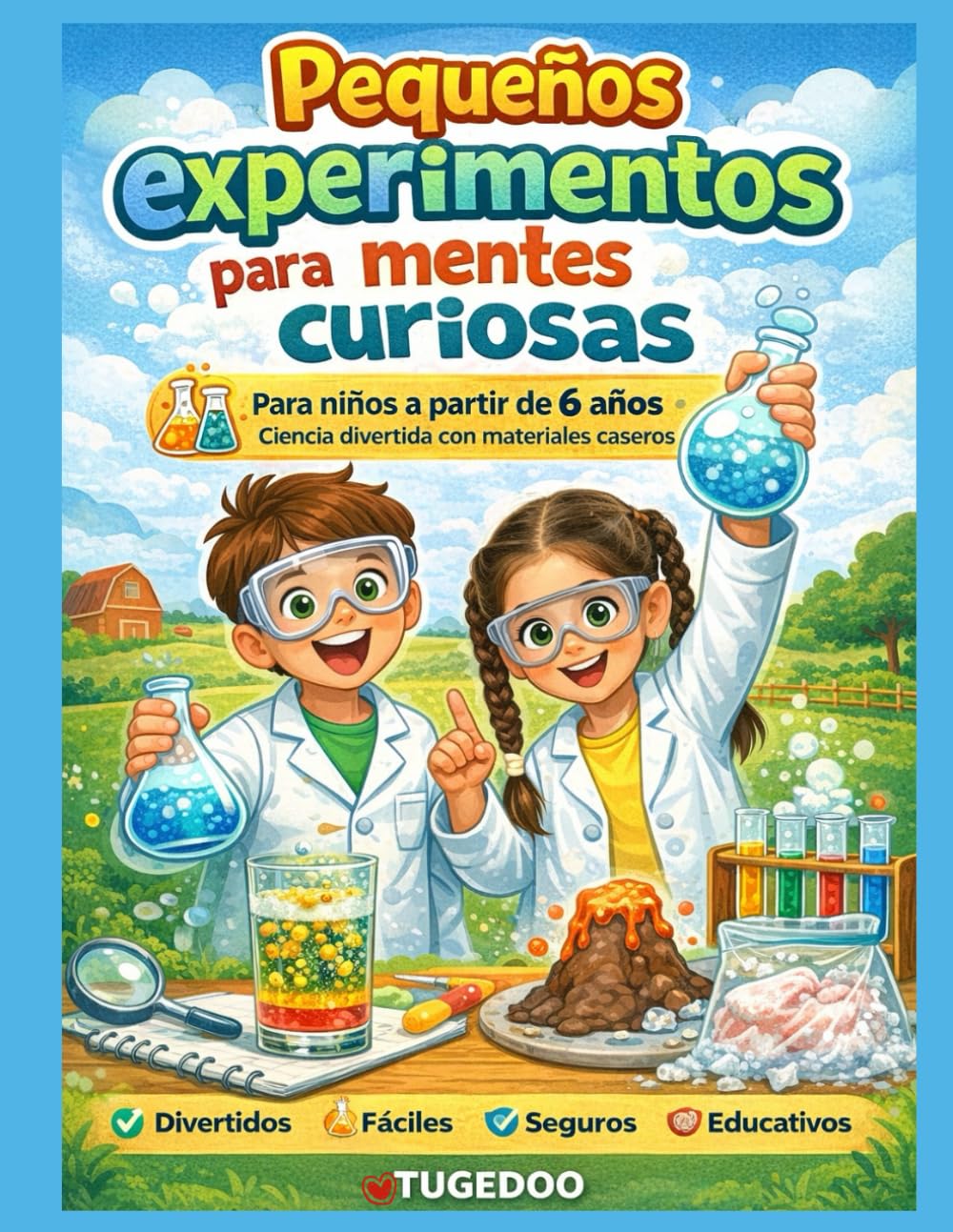Libro: Pequeños experimentos para mentes curiosas: Para niños a partir de 6 años - Ciencia divertida con materiales caseros